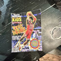 MICHAEL JORDAN Rare SPORTS ILLUSTRATED FOR KIDS SI 1998 No cards Poster No Label