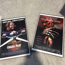 Horror Pictures In Glass Frames 20x12