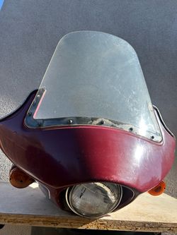 Front Faring Windshield for 77 Yamaha XS750
