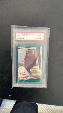 1986 Donruss Rookies Barry Bonds #11 Mint 9 PSA