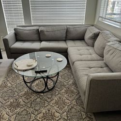 Grey Sectional Couch
