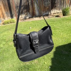 Coach Hampton Buckle Shoulder Bag