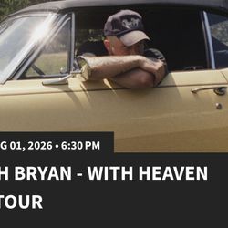 Zach Bryan Concert Tickets August 8 Section 140