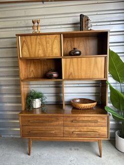 RARE Mid Century DIXIE Room Divider Wall Unit