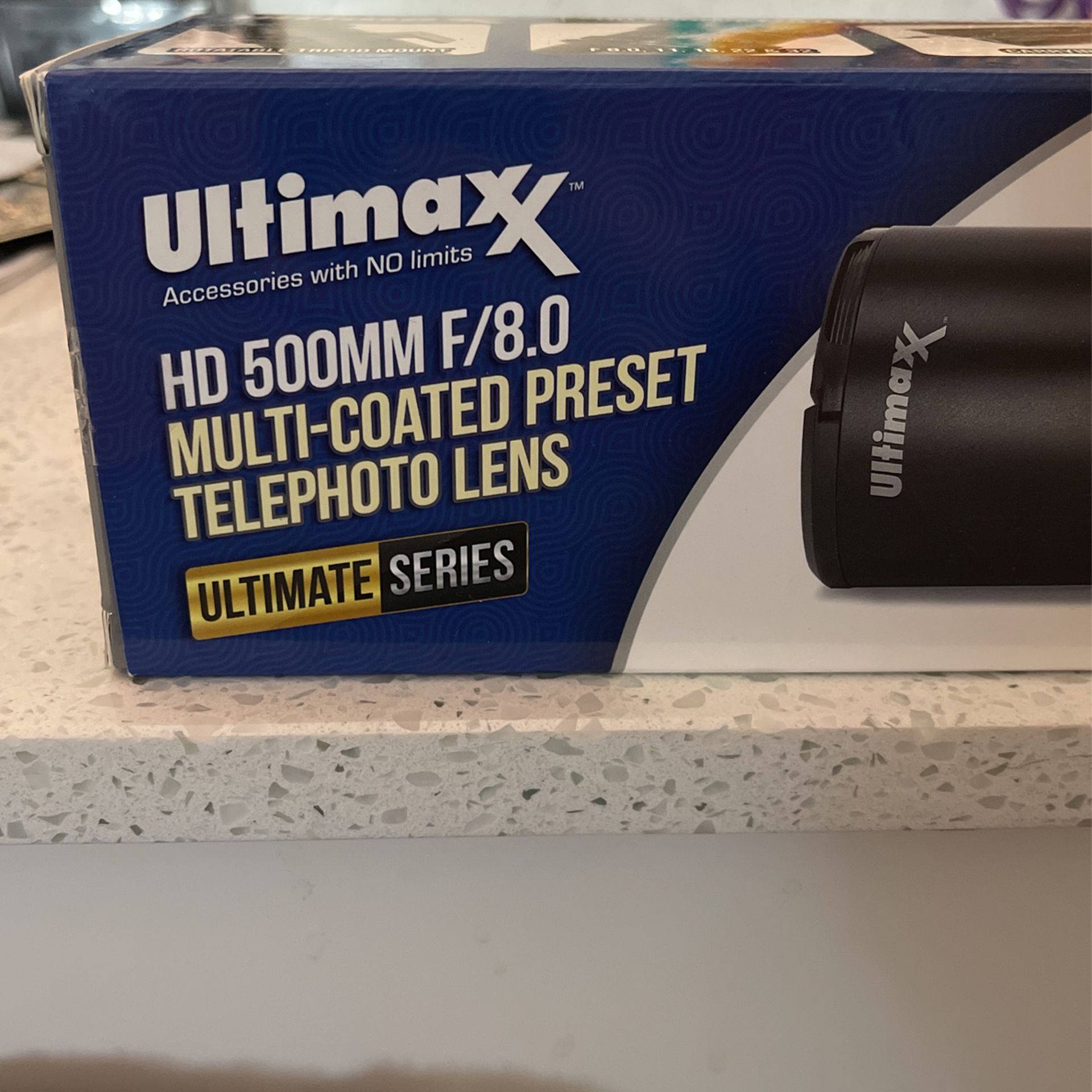 Ultimax 500mm/f8 Telephoto Lens