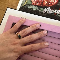 Beautiful Infinity Ring Size 10 