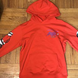 Chrome Hearts Matty Boy Sadistic Lipstick Hoodie 'Red/Orange' Size Small