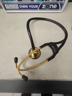 2175 Littmann® Master Cardiology™ Stethoscope Brass/Black and Shears