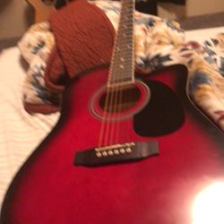 Jameson Electric Acoustic Guitar Looking To Trade For A Electric Guitar 
