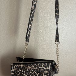 Steve Madden Cheetah Print Purse 