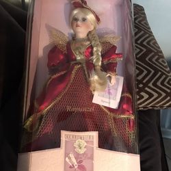 Collectible Handcrafted Porcelain Doll, Repunzel .