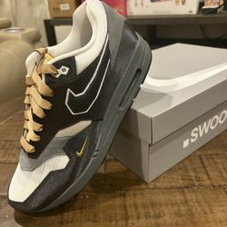 Size 10M Nike Air Max 1 .SWOOSH Low Poly Big Head Mode