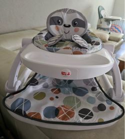 Sloth baby sit up seat