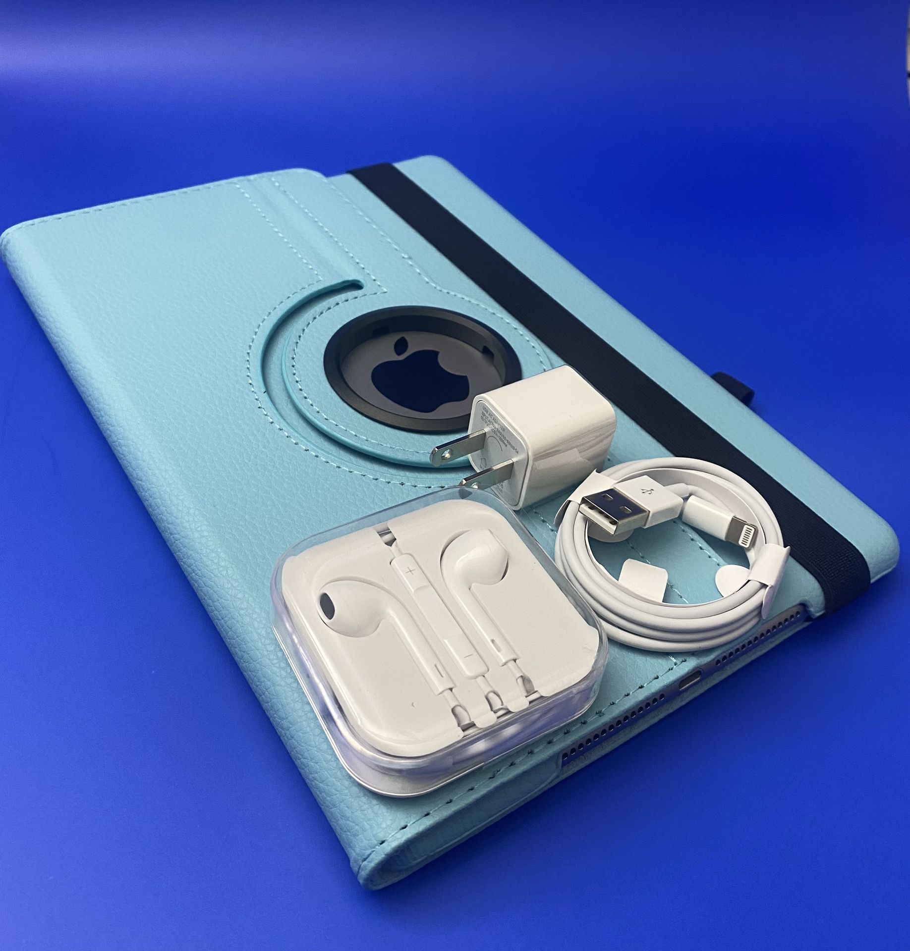 Apple iPad Air 2 – 64GB – 9.7” Retina – Touch ID – w/ Case & New Accessories