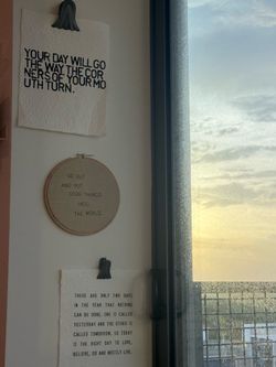 Inspirational wall decor