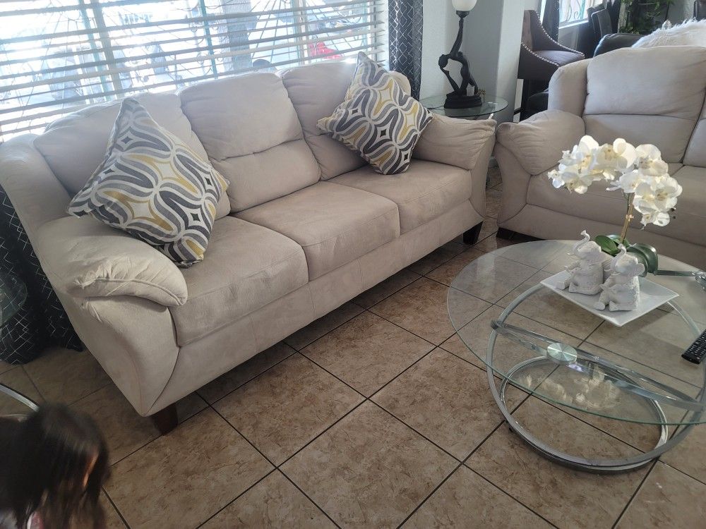 2 Couches LIKIMIO Sofa Couches for Living Room
