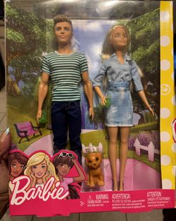 Barbie and Ken Doll Set