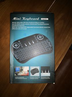 Mini usb keyboard