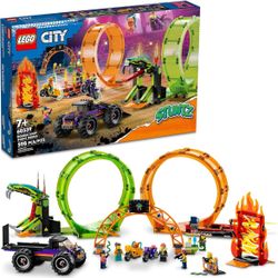 LEGO City Stuntz Double Loop Stunt Arena