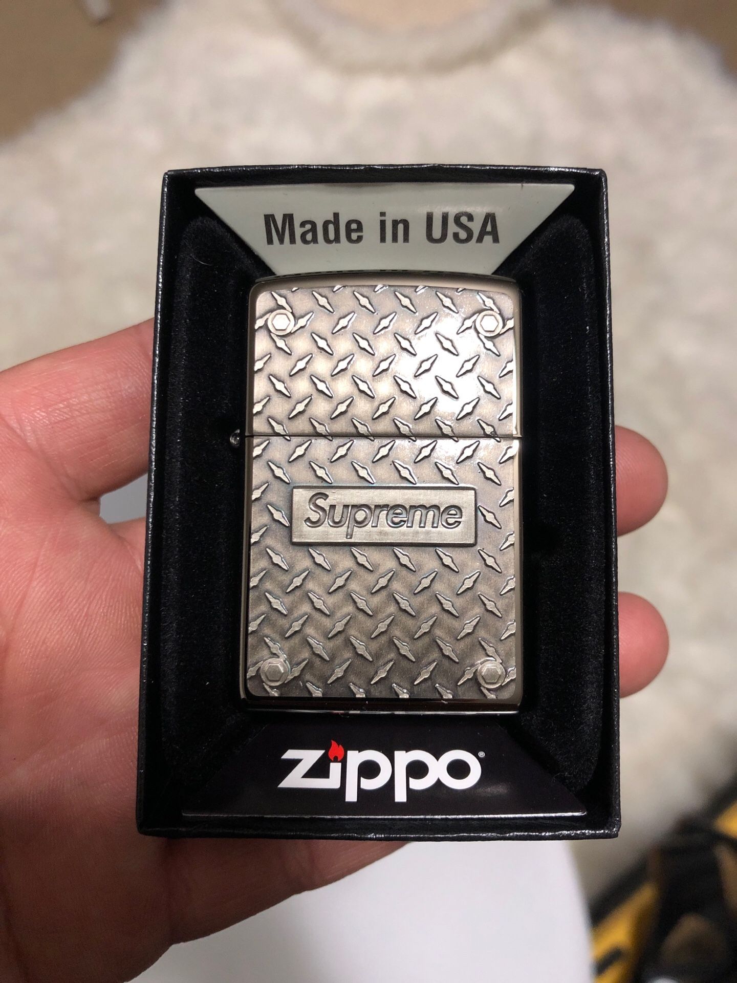 Supreme Diamond zippo