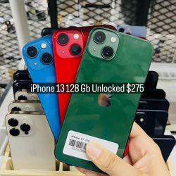 Unlocked - iPhone 13 128 Gb only $275