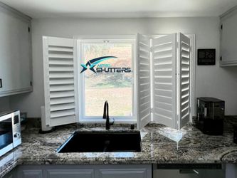 Factory Direct Custom Wood Plantation Shutters - 100% Real Hardwood Interior Window Coverings - Custom Paint, Stains & Expert Local Install