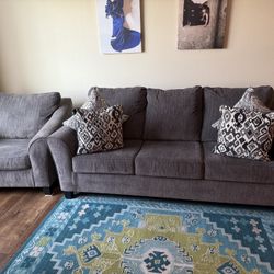 Nemoli Slate Sofa & Chair Ashley Furniture 