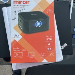Miroir  battery/plug Micro Projector 