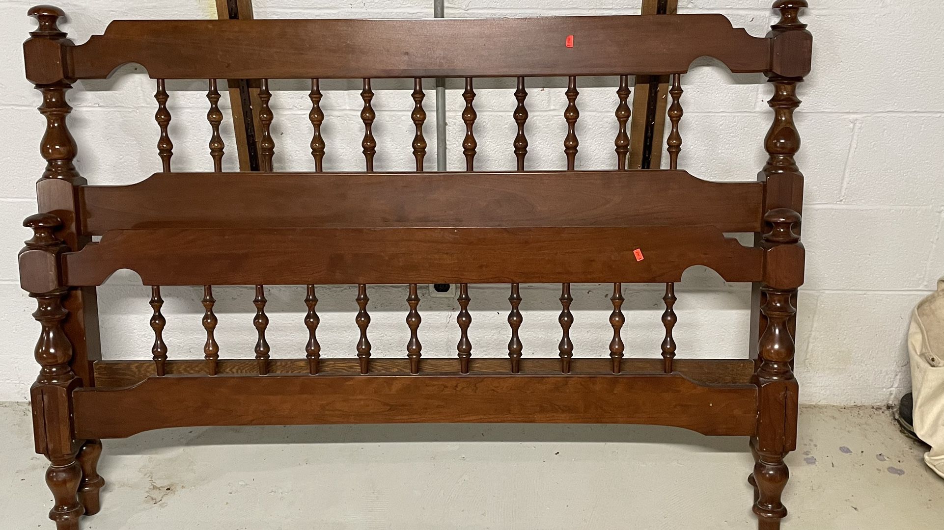 Wood Bed Frame - Full size - FREE
