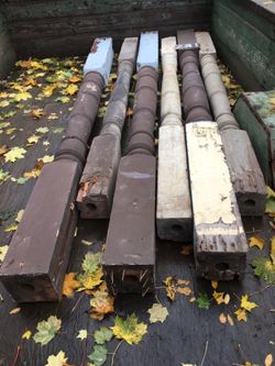 Building porch column post veranda columns posts