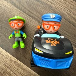 2 Blippi Toys 