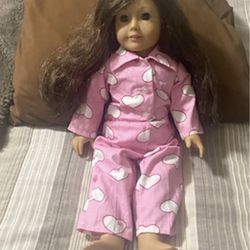 American Girl Doll With Wheel Chair & Couch ( Will Not Separate)
