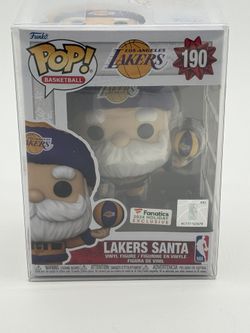 Los Angeles Lakers Santa w/Pop Protector - Exclusive 