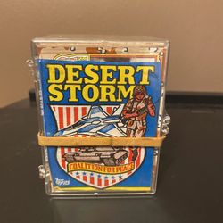 Desert Storm Coalition For Peace Trading Cards 