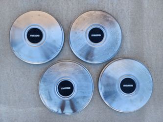 1977 to 1985 Mazda B Series Pickup Truck Small Center Cap Hubcap Set of 4