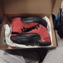 Jordan 12 Reverse Flu Game Size 7.5