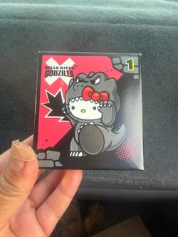 Hello kitty godzilla