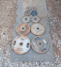 195lbs Olympic weights