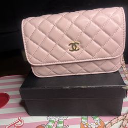 Baby pink Designer bag