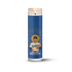 Yamamoto Dodgers Tribute Candle 