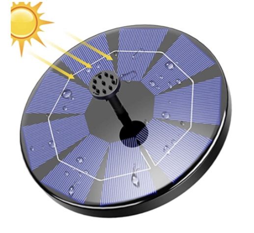 Solar Bird Bath Fountain Pump