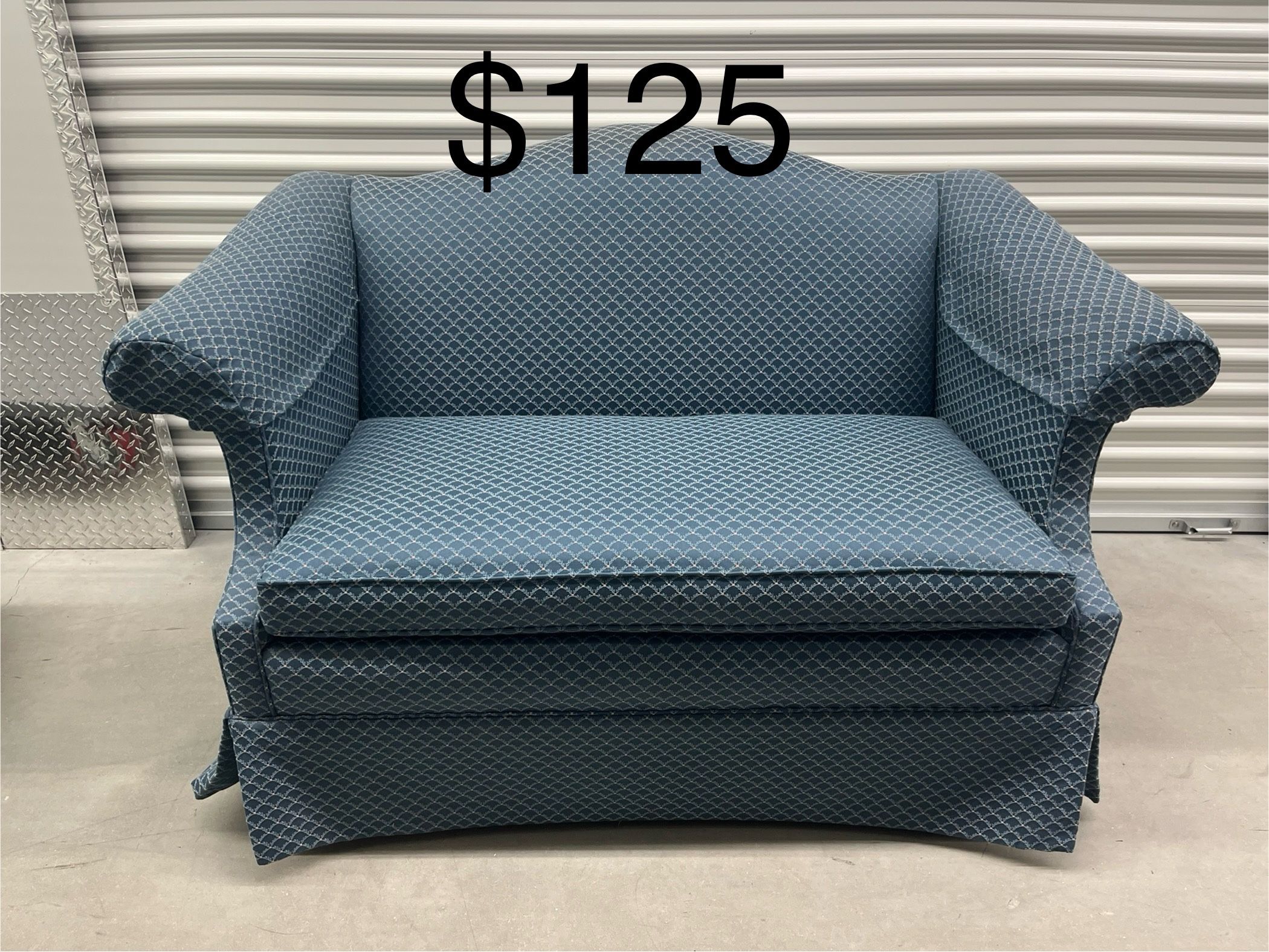 Blue Loveseat By Pennsylvania House