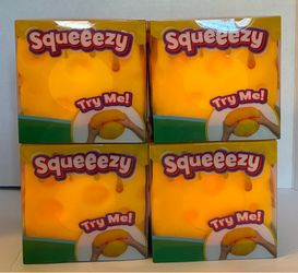 Squeeezy cheese squishy toys