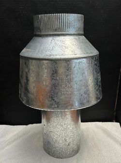 Vintage Excelsior DIVERTER DRAFT 10 Inch Gas Fired #753 Draft Hood