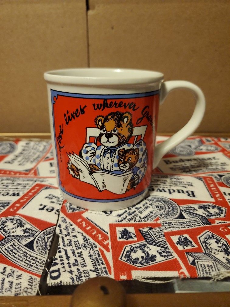 Vintage Grandma's Coffee Cup Ceramic