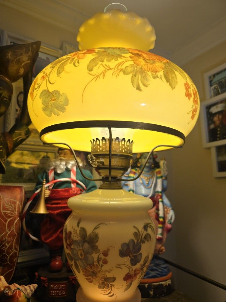 Vintage Yellow Big Lamp