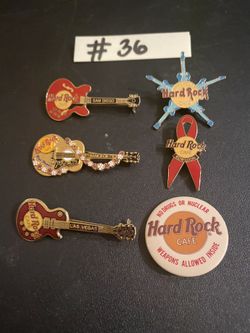 Hard Rock Cafe pins