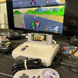 Super Nintendo & Mario Kart 