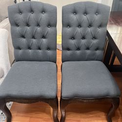 Tufted Dining Chairs (set of 2 )