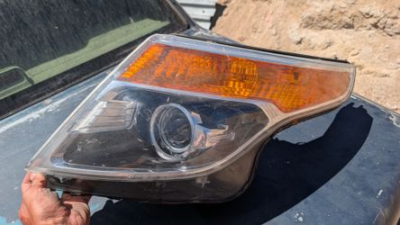 explorer headlight driver lh left hand side 11-15 head light lamp oem